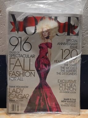 LADY GAGA - Vogue Magazine Cover - 120th Anniversary Issue (September 2012)